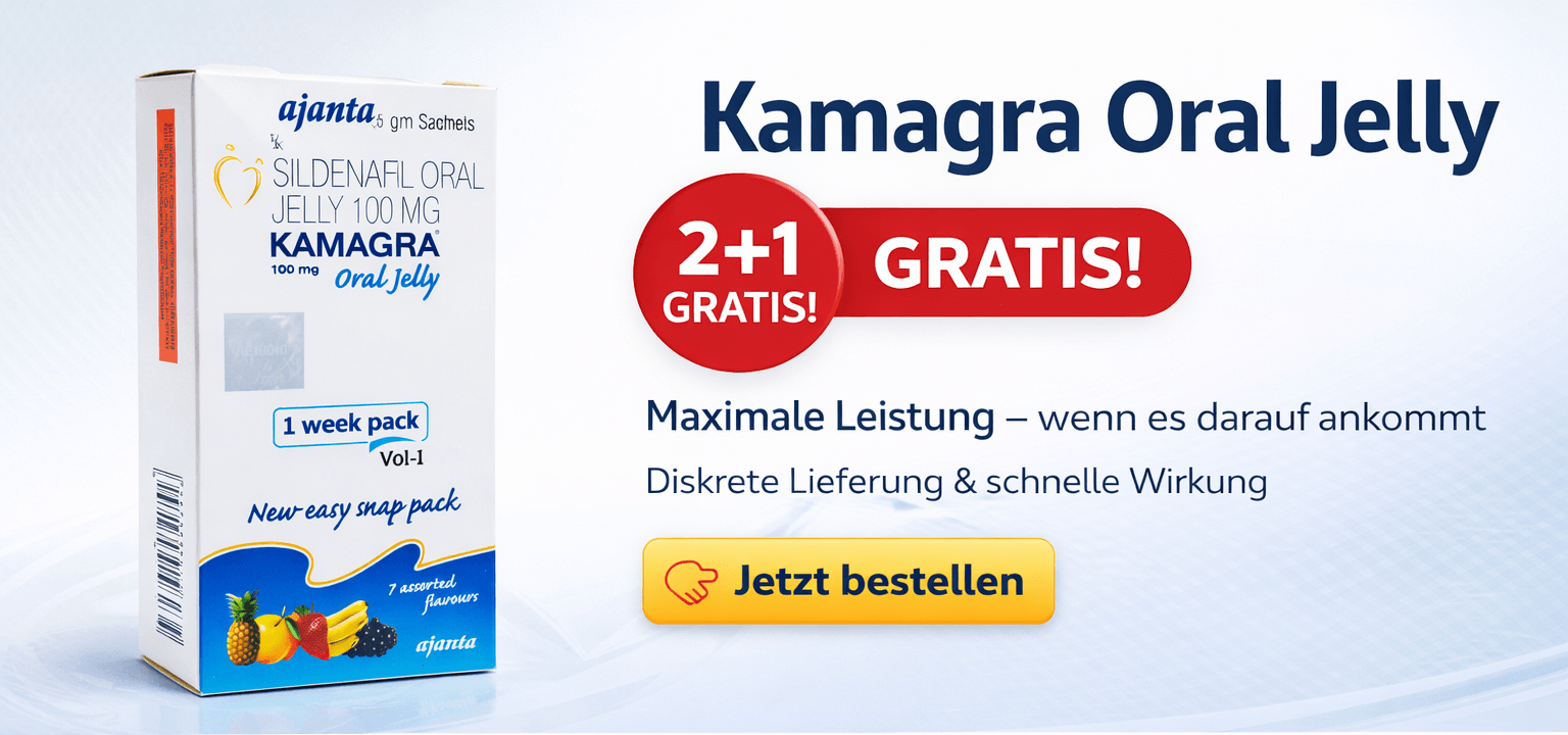 Kamagra Oral Jelly 2+1 gratis